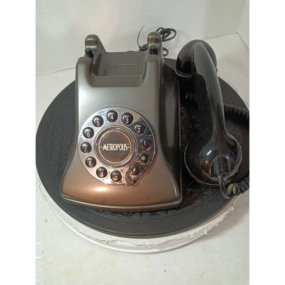 Conair METROPOLIS Retro Telephone Push Button Vintage Style Landline Phone - Picture 11 of 12